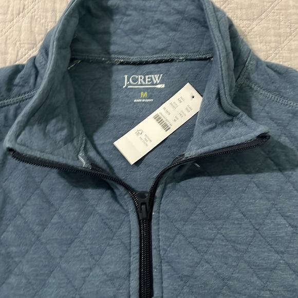 NEW W/Tags J. Crew quarter-zip pull over sweatshirt - Picture 3 of 4